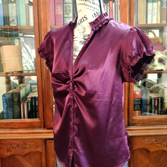 Daisy Fuentes Tops - Beautiful Sateen Blouse